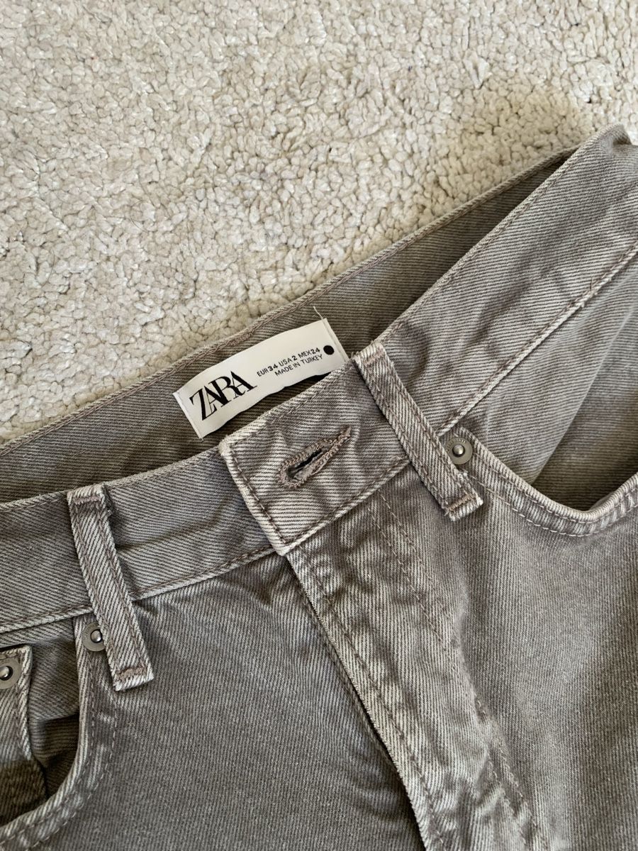 Zara Jeans: Jeans beige zara – Nuovo (secondo la descrizione) da Pregassona venduto da katypustovarov 1