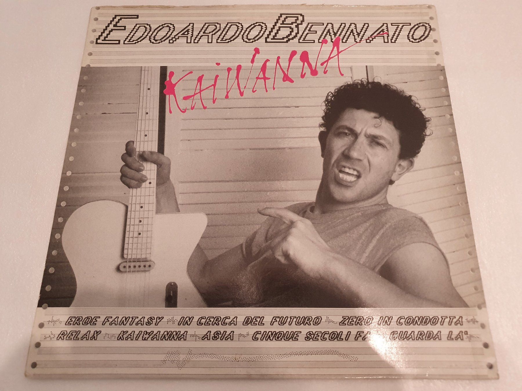 Dischi in vinile: Edoardo Bennato – Kaiwanna – Usato da Uster venduto da Vinyl-Leidenschaft