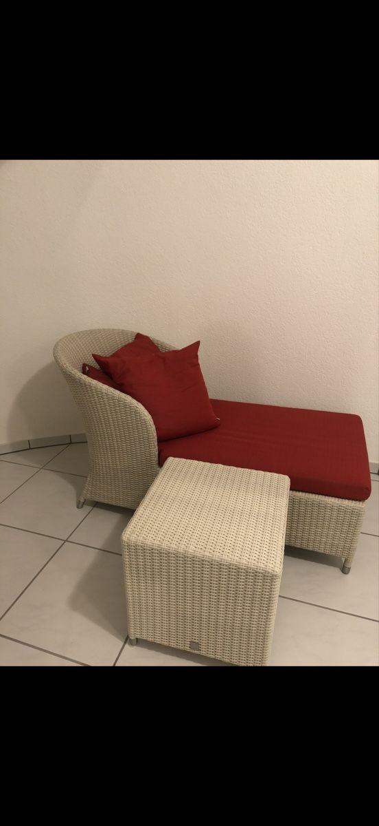 Sedie a sdraio: Rattan-Gartenmöbel-Set – Usato da Luzern venduto da bia_v2fl 1