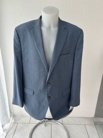 Ralph Lauren Blazer, Men's 48L, Light Blue Check Pattern