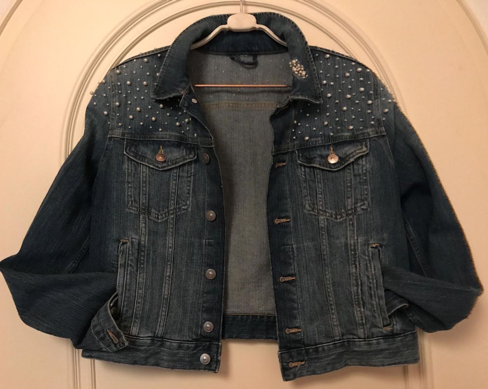 Jeans: Damen Jeans Jacke Gr. M-L – Neu (gemäss Beschreibung) aus Oberwil BL von Gutundsuperklein16 4
