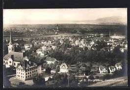 St. Margrethen, Teilansicht mit Kirche