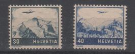 Flugpost 1948 kmpl. Satz Nr. F43/F44 ** Katwert: 95.00 CHF
