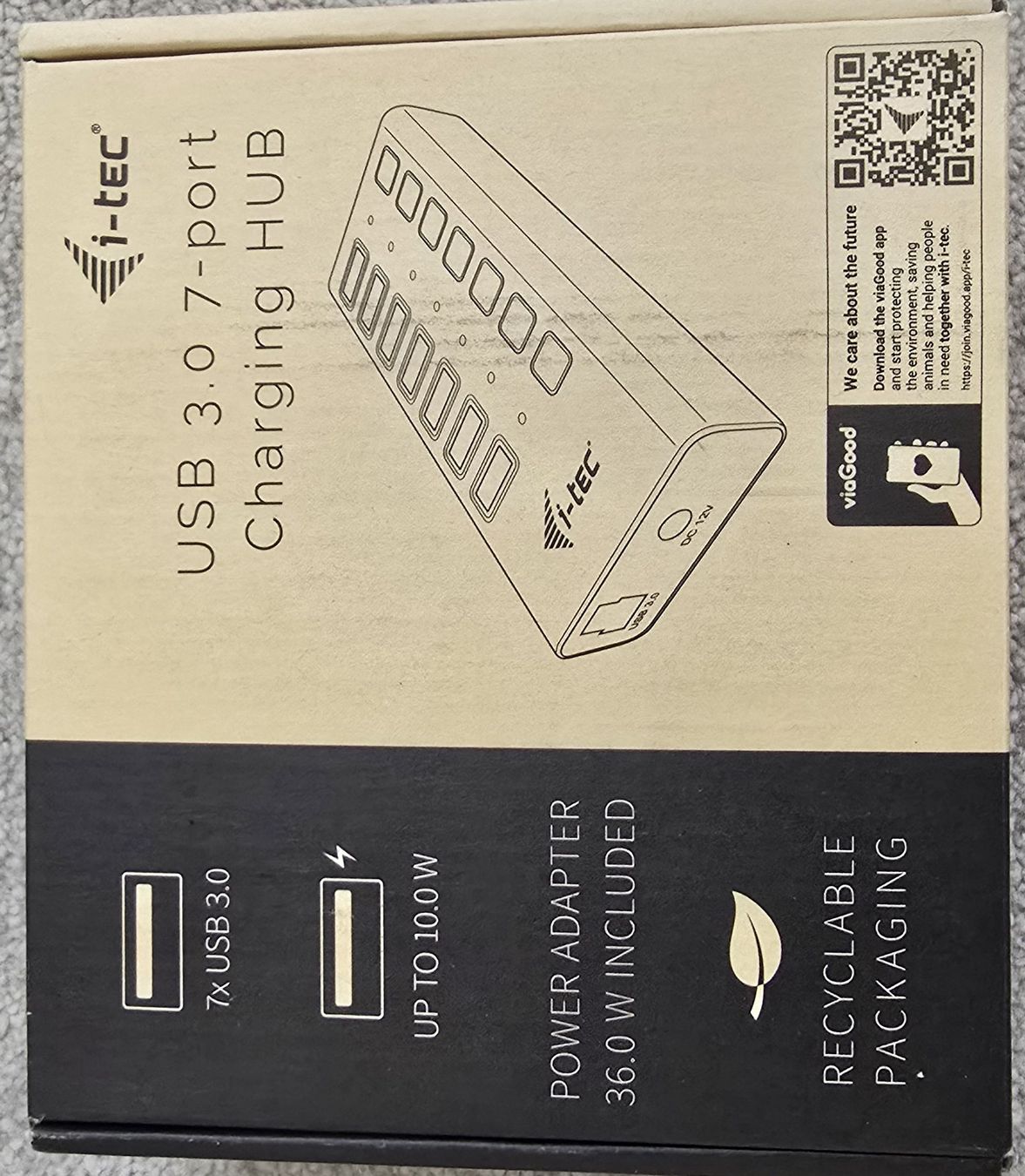 I-tec Hub & Switch: i-tec USB 3.0 7-Port Charging HUB neu – Nuovo (secondo la descrizione) da Grenchen venduto da Lego1as