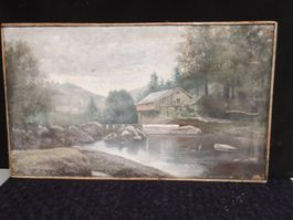 HUILE SUR TOILE SIGNÉE