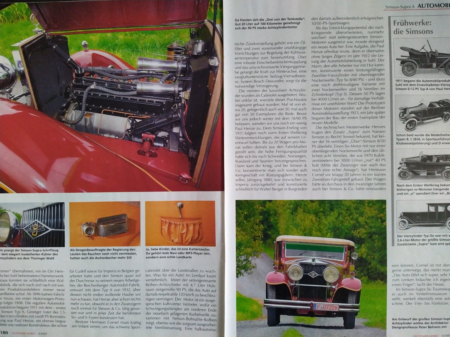 Bücher: Bericht Simson- Supra 18/ 90 PS Typ A – Gebraucht aus Bern von micky031 1