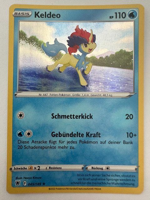 Pokémon Carte collezionabili: Keldeo - Reverse Holo - Pokemon DE – Nuovo (secondo la descrizione) da Nussbaumen AG venduto da Pika-Shop
