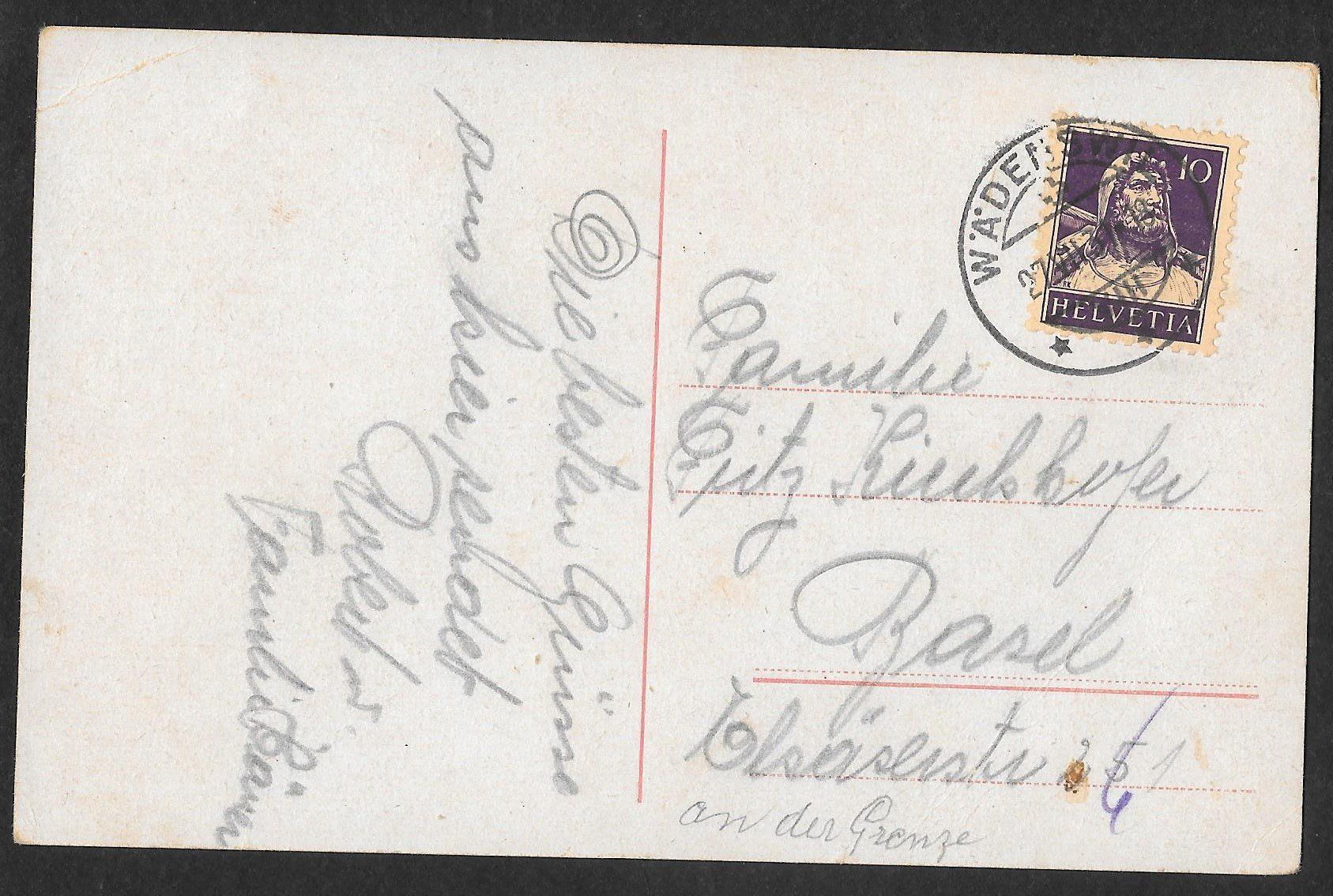 Cartoline postali: Wädenswil Seeplatz – Usato da Olten venduto da clotaldi 1