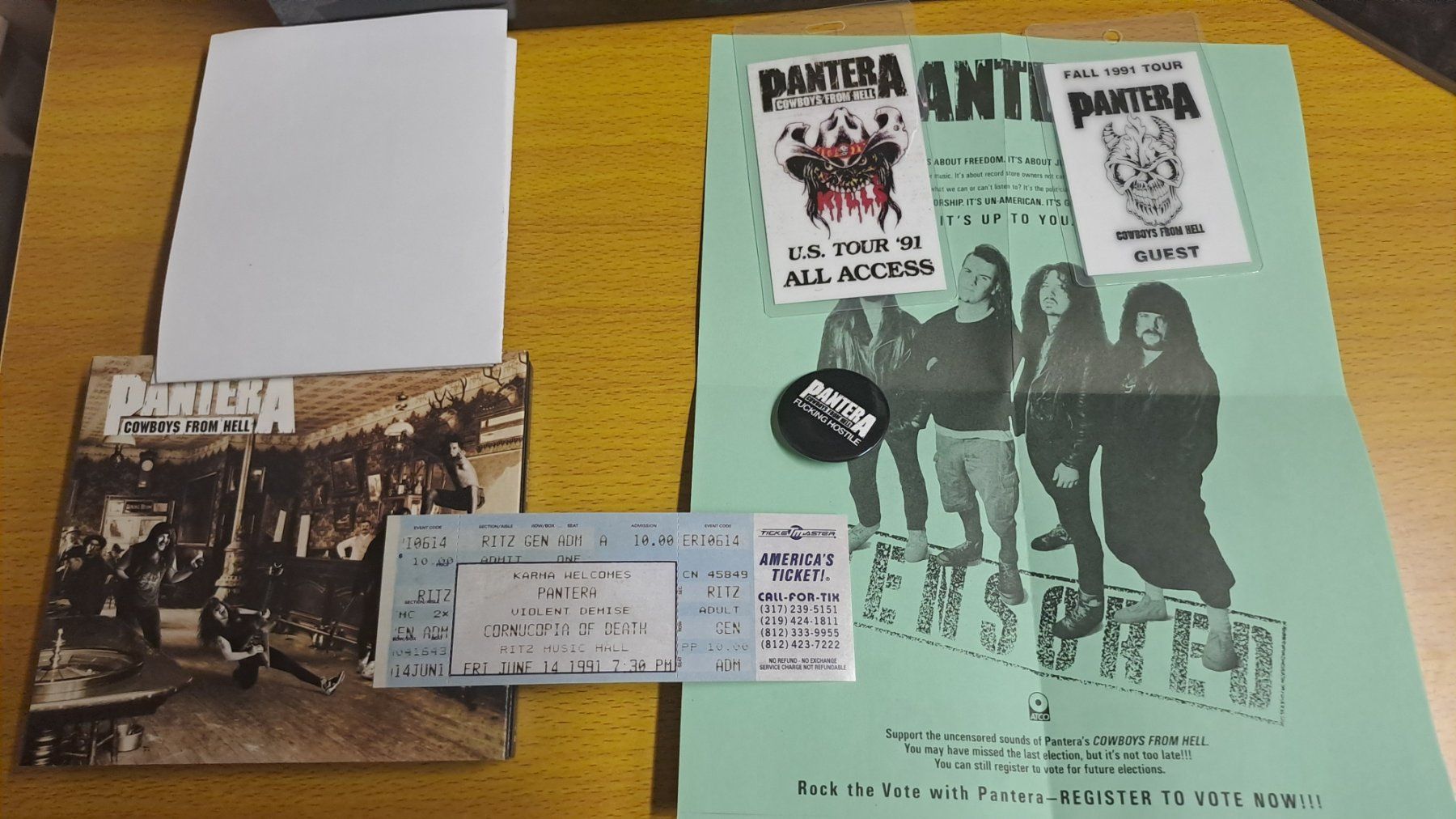 CD: Pantera - Cowboys From Hell Boxset – Usato da Bünzen venduto da Rtron 3