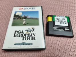PGA European Tour Mega Drive Spiel - EA Sports Golf