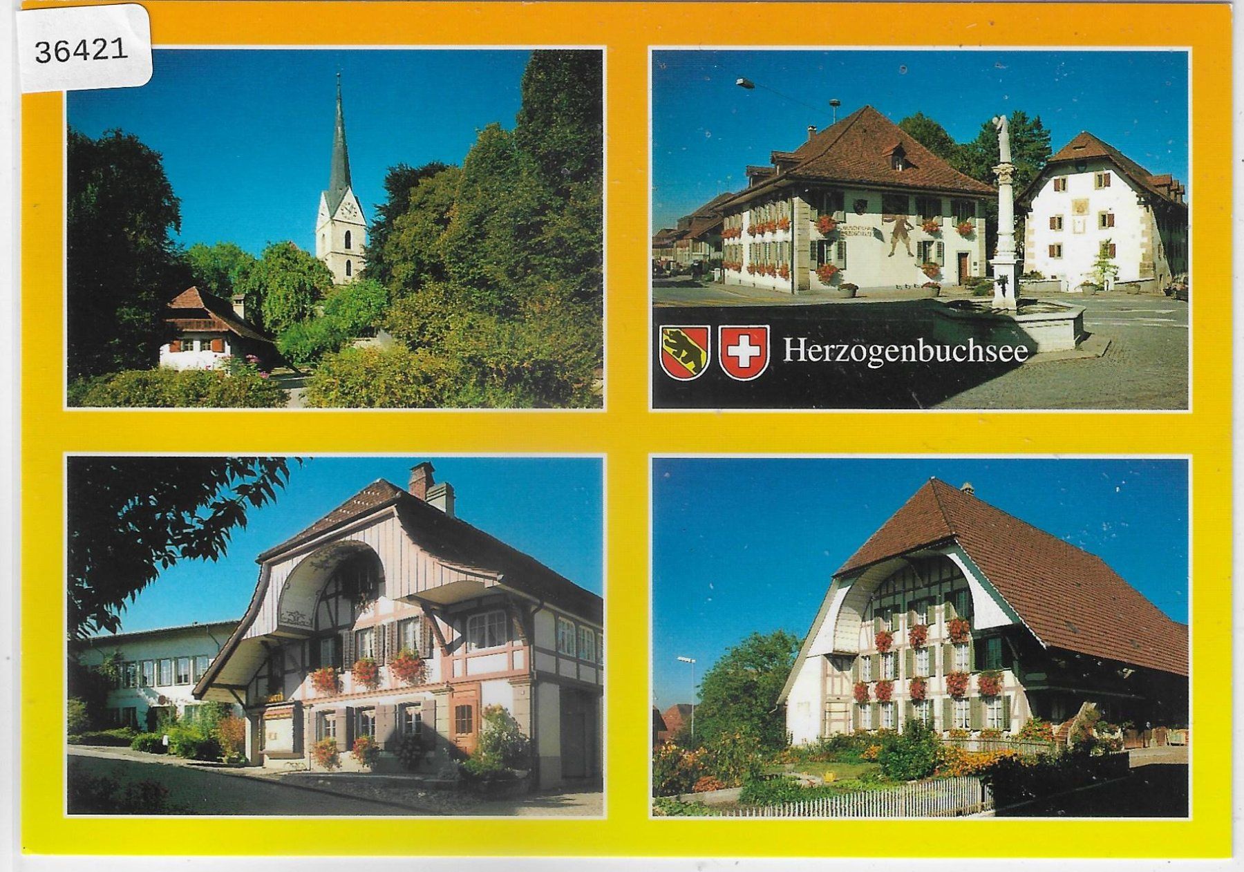 Cartoline postali: Herzogenbuchsee - Multiview – Usato da Ettingen venduto da Kartenplanet