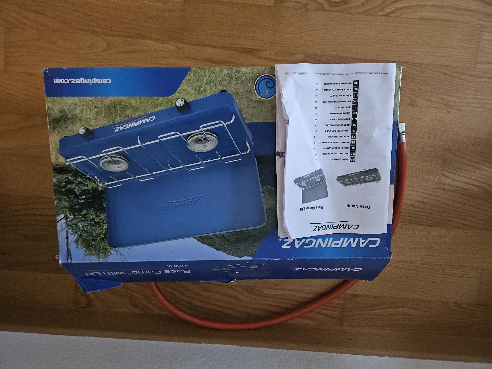 Elettrodomestici da cucina: Campingaz Base Camp With Lid Blue Double Burner – Nuovo (secondo la descrizione) da Urdorf venduto da msl_j9th 3