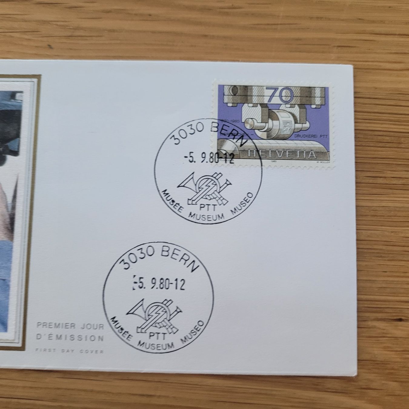 Tutti i francobolli: FDC mit Seidenbild 1980 Bern – Usato da Biel/Bienne venduto da Destockweb 1