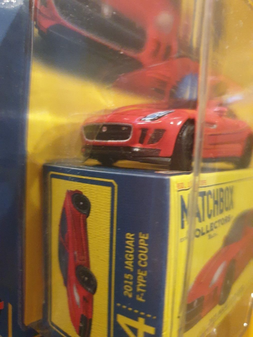 Matchbox Modellini d'auto: Matchbox 2015 JAGUAR F-TYPE COUPE – Nuovo e nell'imballaggio originale da Oftringen venduto da Rotor 3