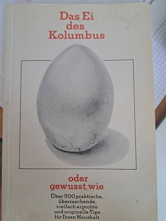 Libri: Das Ei des Kolumbus Ratgeber 1982 – Usato da Uhwiesen venduto da Marthalen02