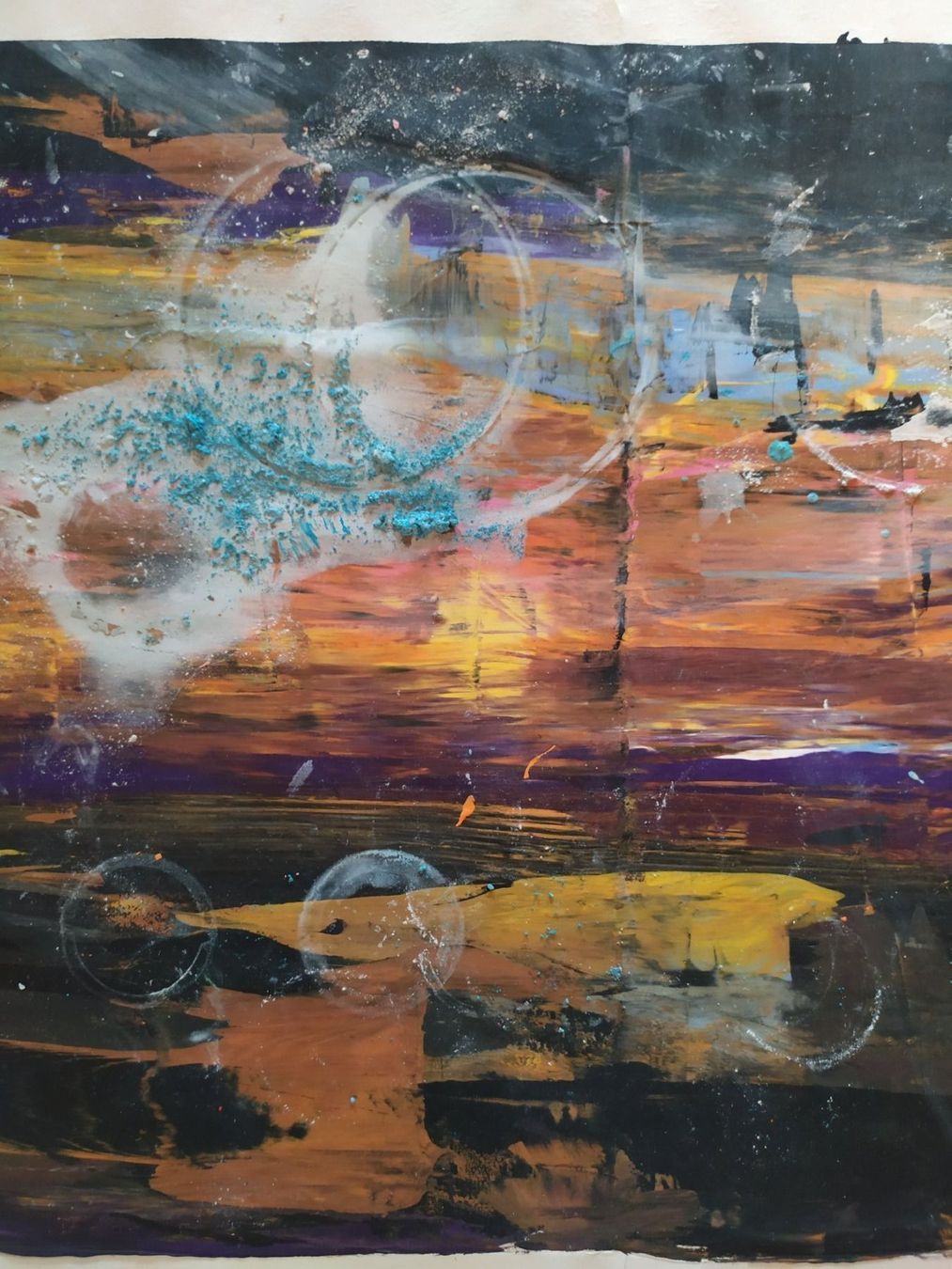 Dipinti: ART BRUT:  | " GALACTIC A" | Outsiderart – Nuovo (secondo la descrizione) da Aarau venduto da Unikumlis_ArtBrut 2