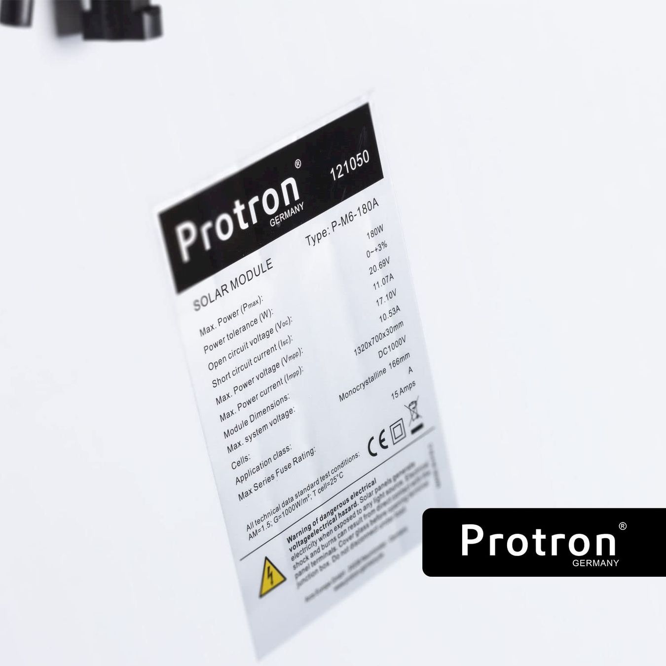 Solargeräte und Solarprodukte: Protron 180W Mono-Kristallin Solarmodul – Neu und originalverpackt aus Bottighofen von zaap 5