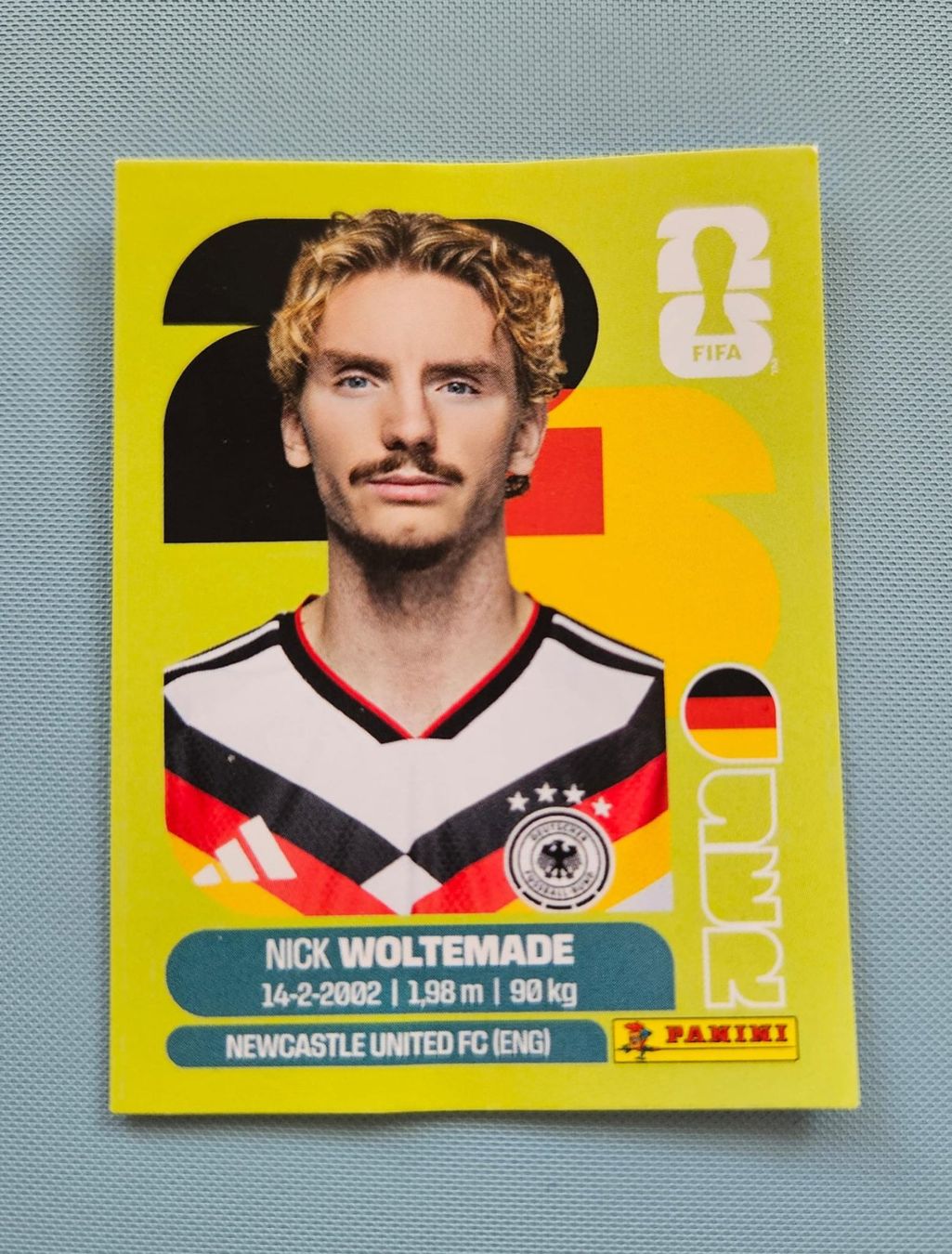 Panini Sammelbilder & Trading cards: FIFA 2026 Panini Extra Sticker NICK WOLTEMADE – Neu (gemäss Beschreibung) aus Utzenstorf von Simja41