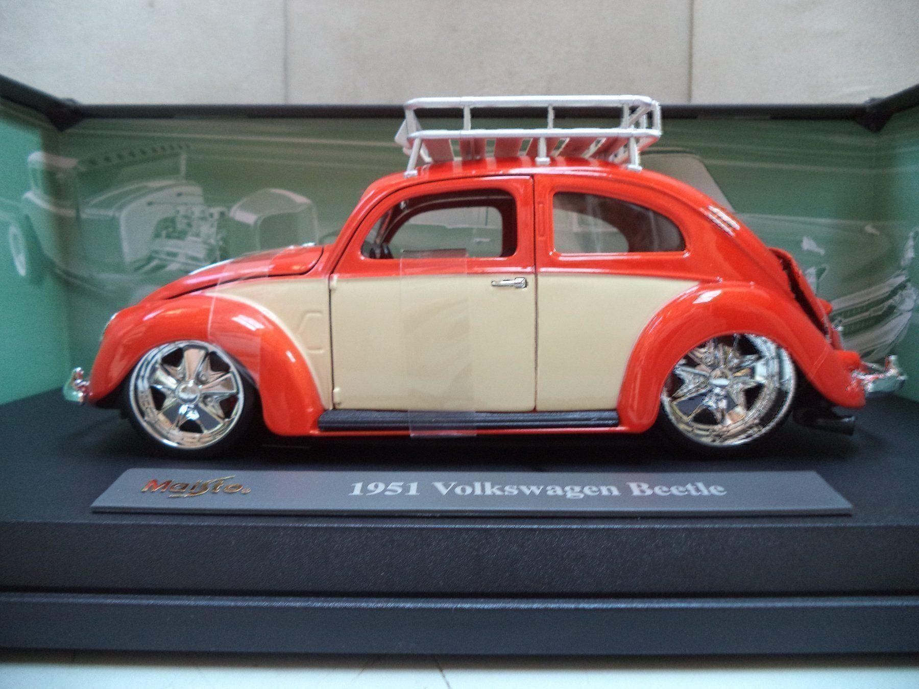 Modellini d'auto: Maisto 1:18  Volkswagen Beetle – Nuovo e nell'imballaggio originale da Rieden AG venduto da Wirth03 5