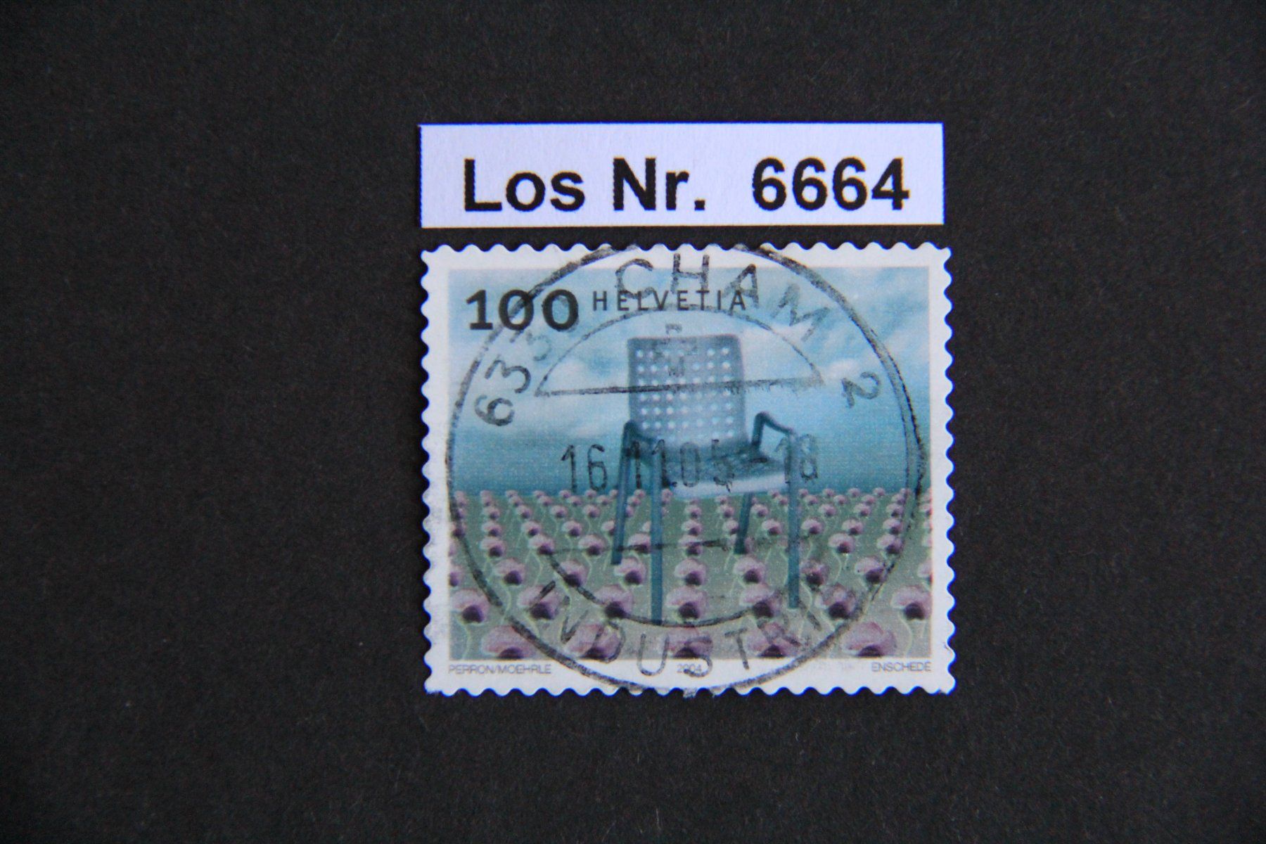 Tutti i francobolli: CH 2004 sauberer Vollstempel                        Los 6664 – Usato da Volken venduto da jukon65