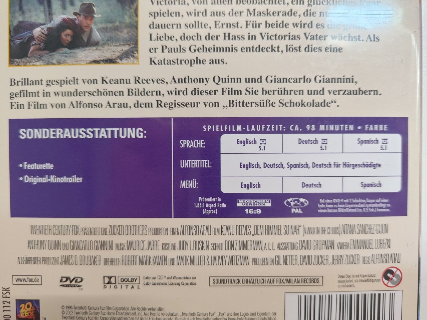 Tutti i DVDs: Dem Himmel so nah – Usato da Liestal venduto da Kratzilla 3