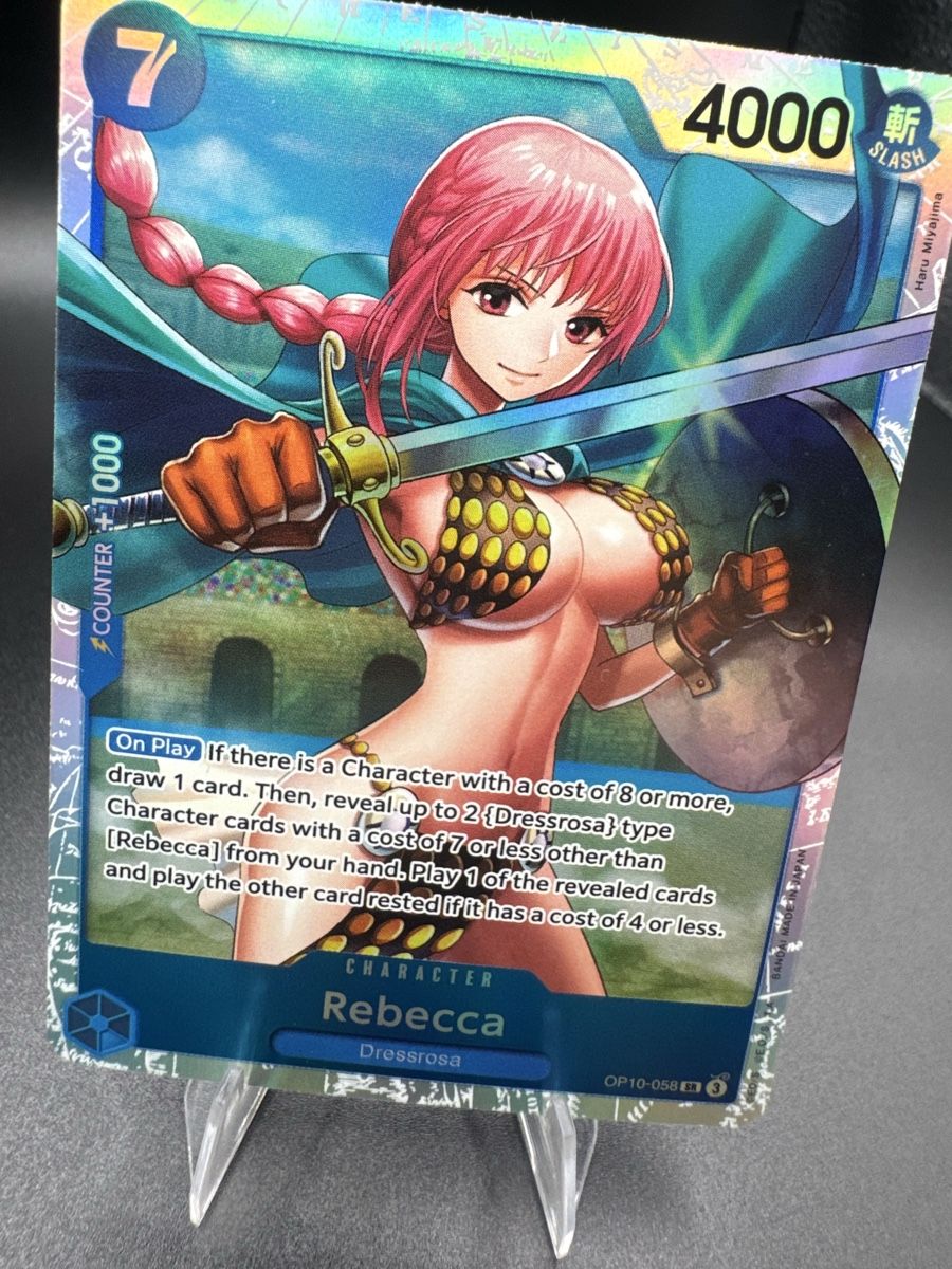Bandai Sammelbilder & Trading cards: Rebecca OP10 058 NM – Neu (gemäss Beschreibung) aus Solduno von OPHunters