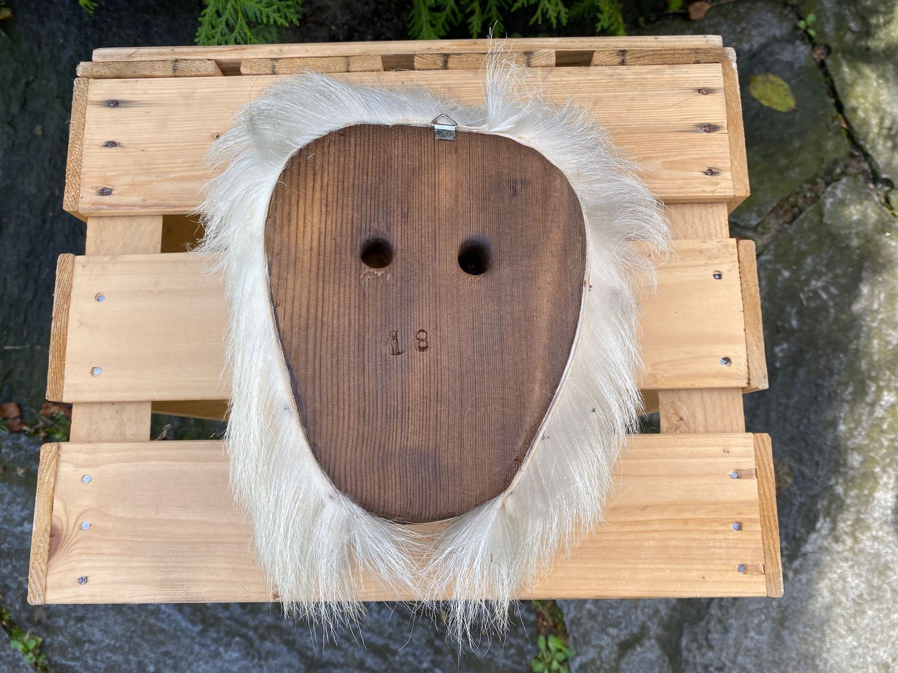 Autres antiquités ou arts: Authentique masque du Lötschental – D'occasion à Val-d'Illiez par bubulgum21 4