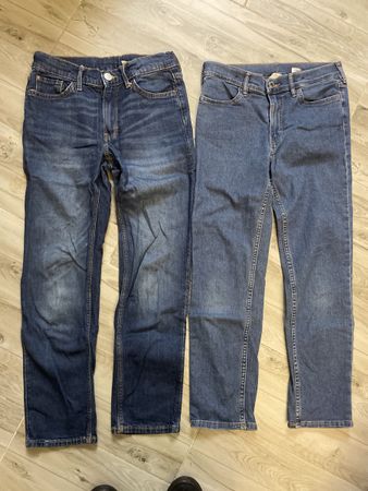 2 H&M stretch Jeans slim fit Gr.152