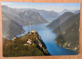Ansichtskarte Monte San Salvatore Lugano, gelaufen