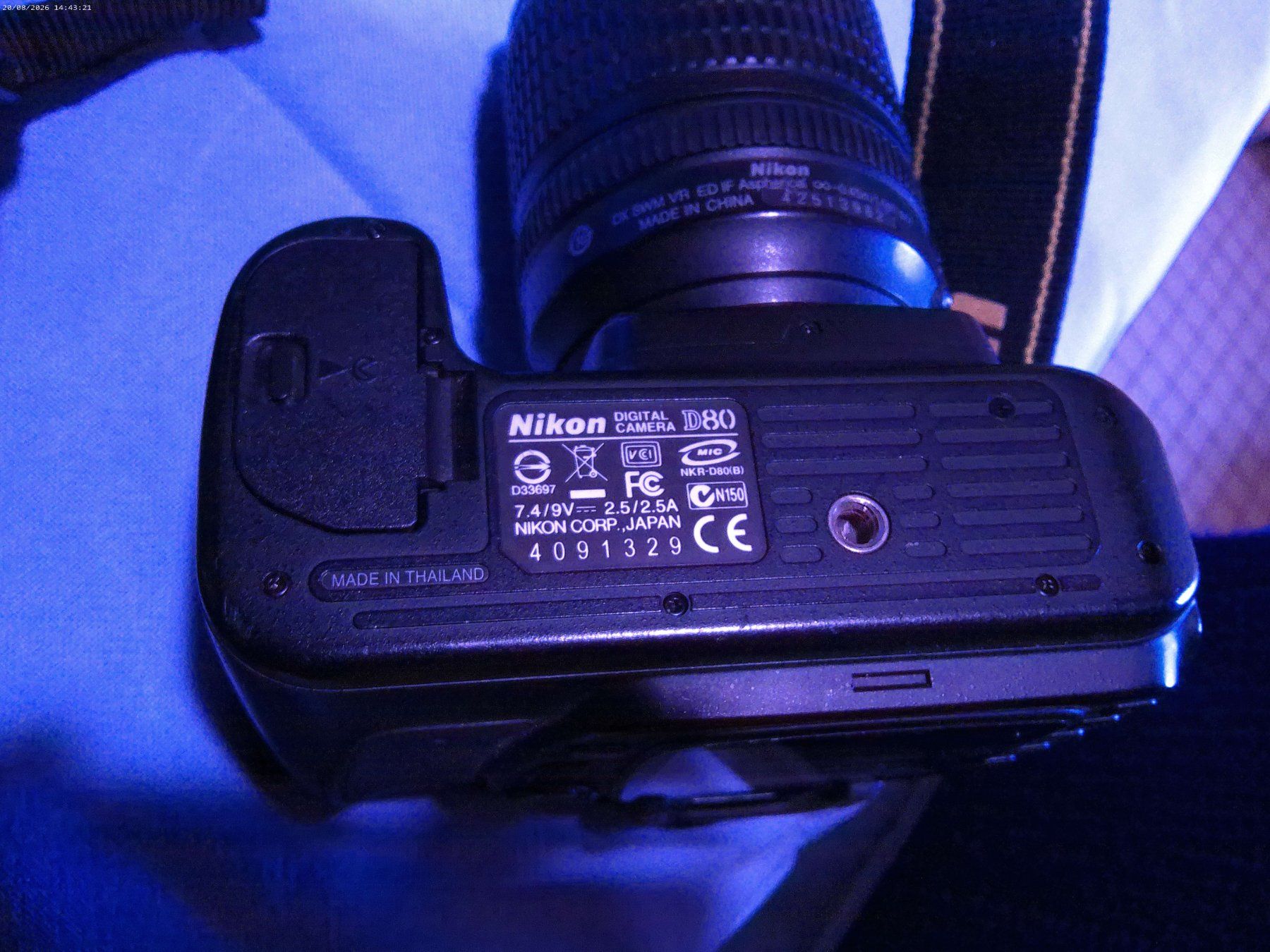 Nikon Kamera: 2 x Nikon D80 mit Objektiven – Defekt aus Kleinlützel von tomfundus 1