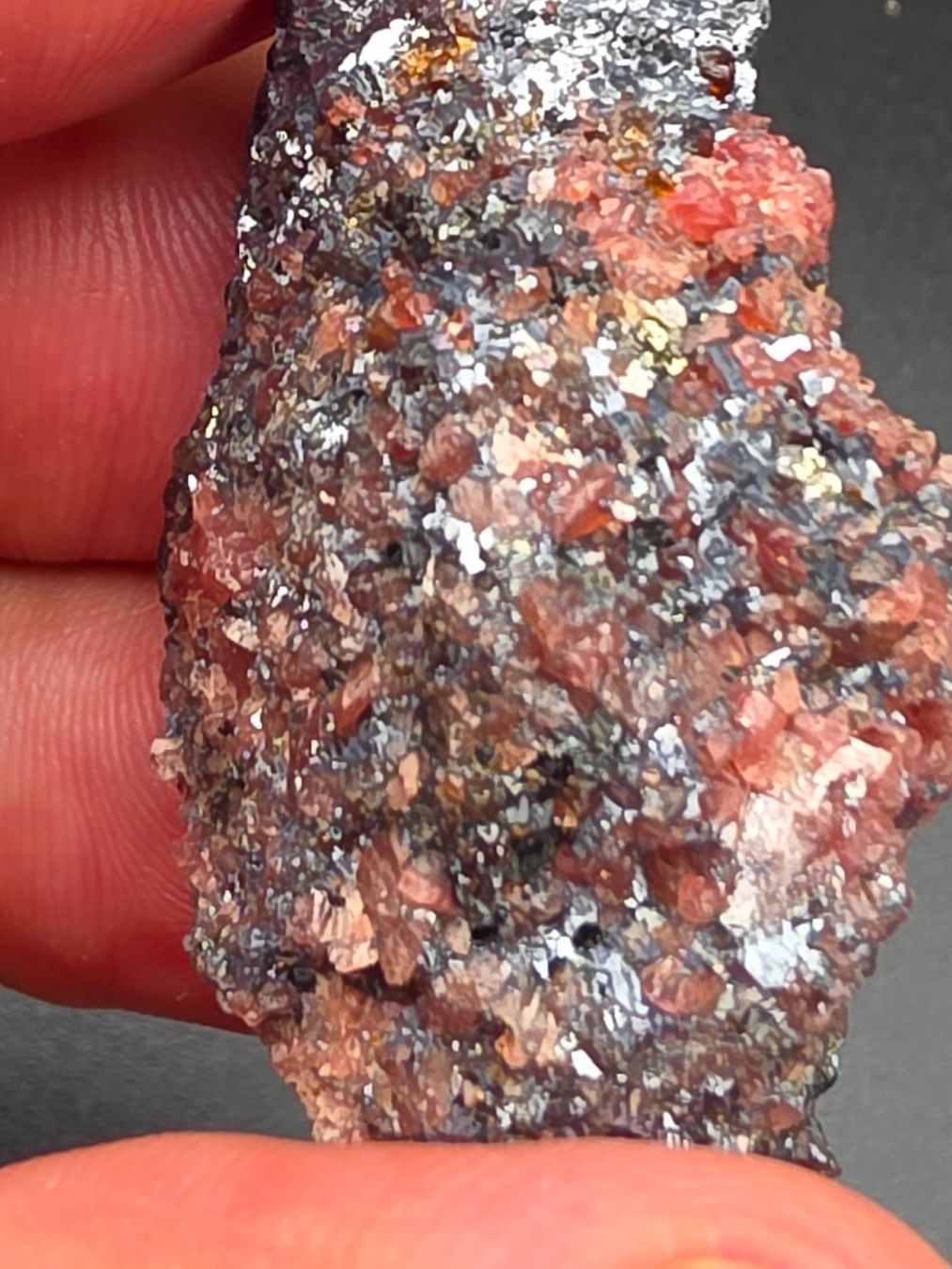 Mineralien & Heilsteine: RaRe Rhodonite Broken Hill Australia – Gebraucht aus Figino von minshop 1
