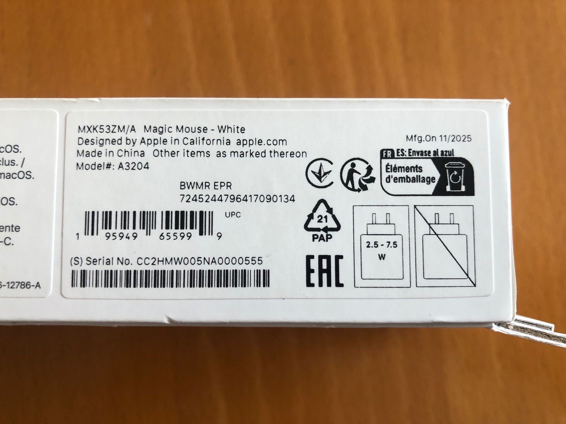 Apple Maus: Apple Magic Mouse – Neu und originalverpackt aus Bremgarten bei Bern von desertseeker 3