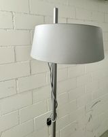 Elegante Stehlampe, Grau, Top Zustand, Wohnzimmer Lampe
