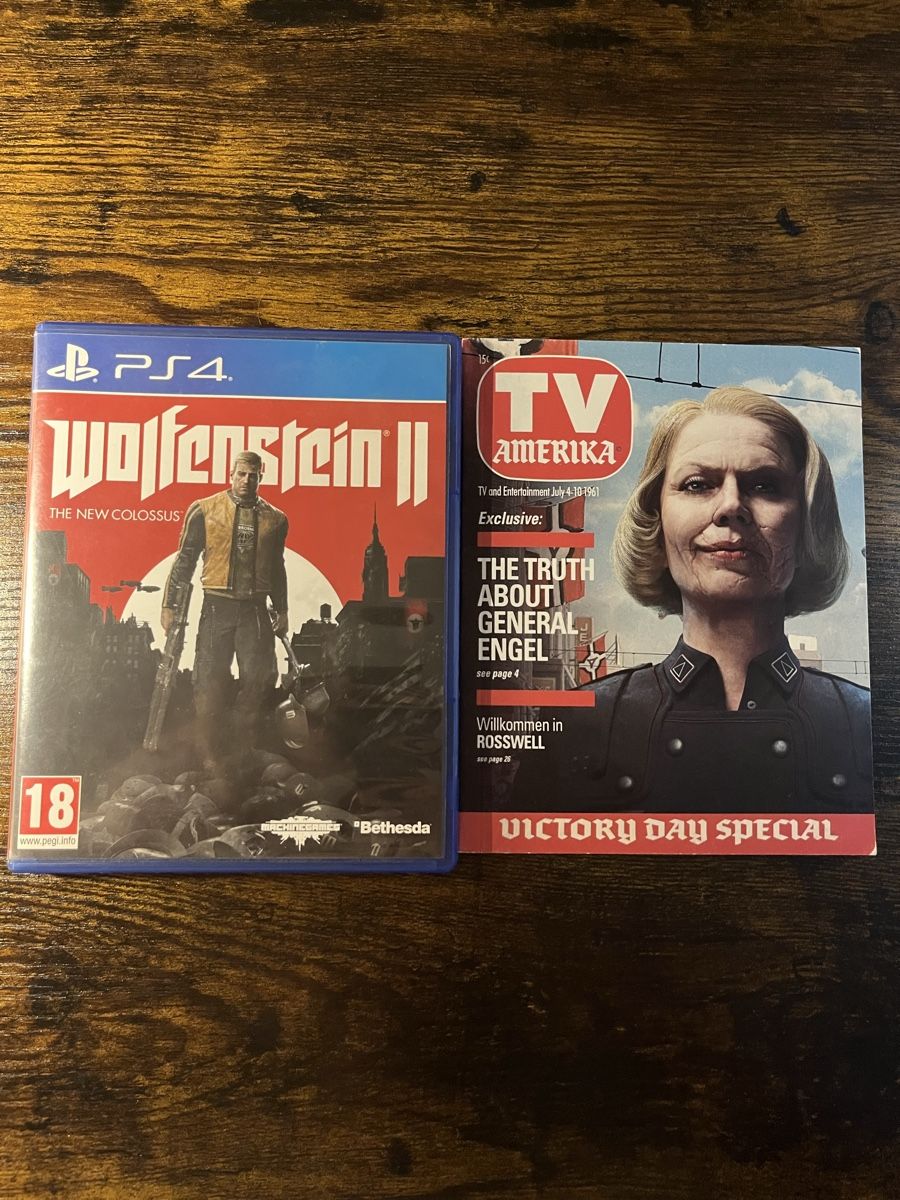 Sony Giochi: Wolfenstein II for PS4 with exclusive content – Usato da Zürich venduto da rtinise
