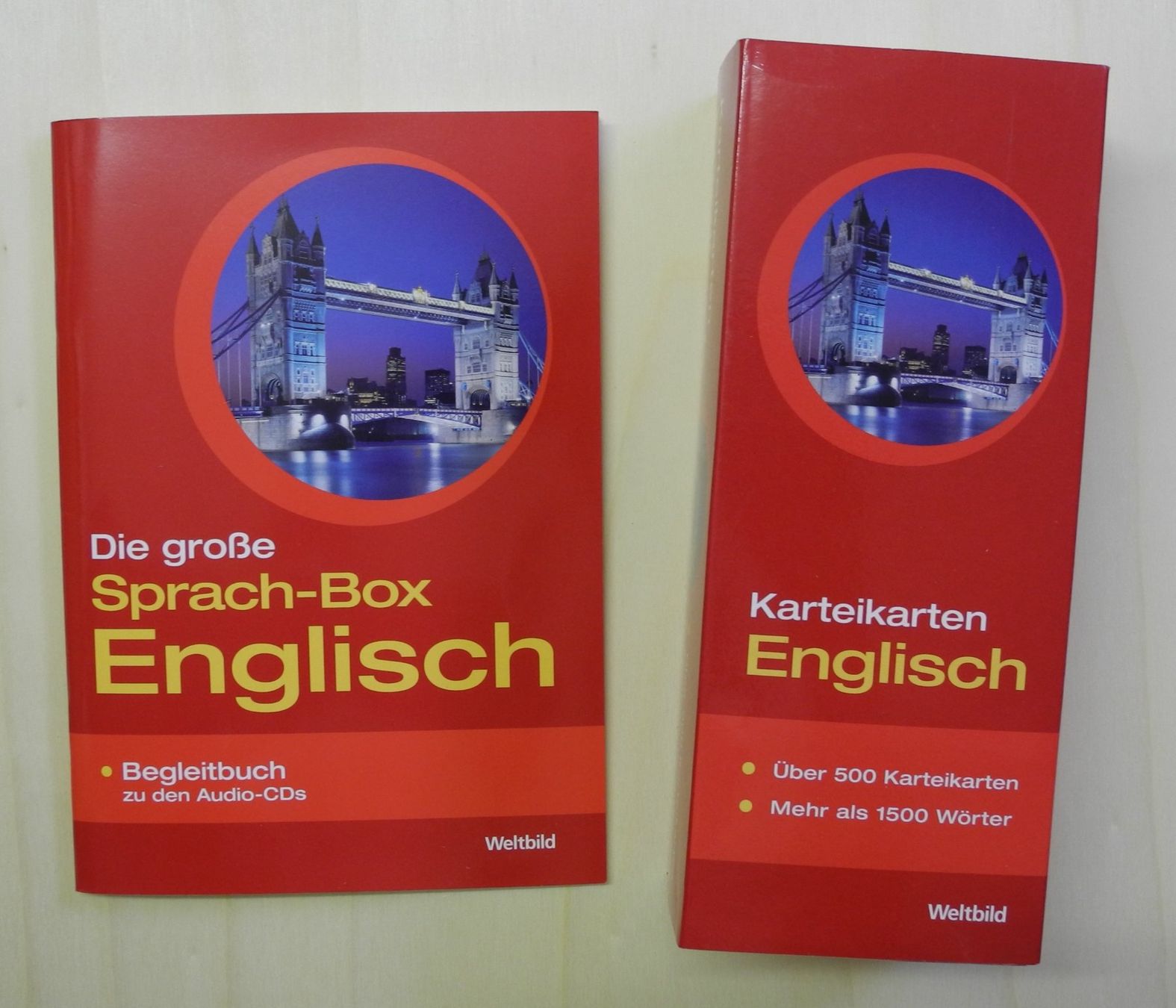 Audiolibri: Weltbild Sprach-Box Englisch mit 2 CD's – Usato da Güttingen venduto da romli 3