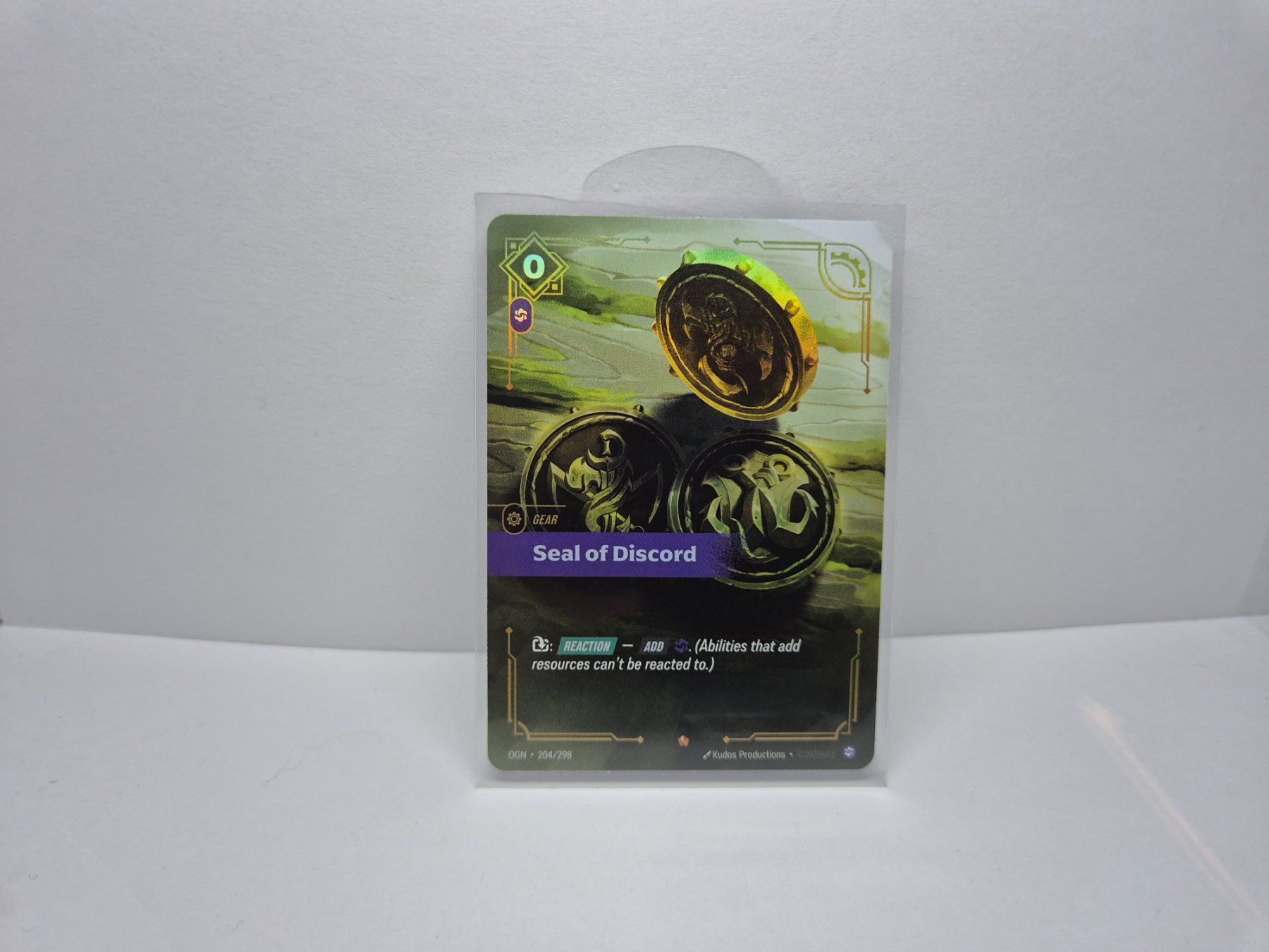 Riftbound Origins Seal of Discord OGN 204 Epic (Neu (gemäss ...