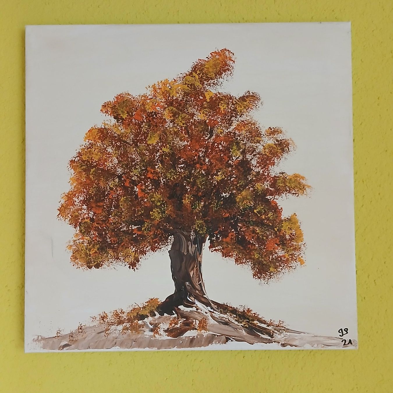 Poster & Bilder: Acrylbild, Handgemalt, "Lebensbaum" – Neu (gemäss Beschreibung) aus Udligenswil von Quarz2002