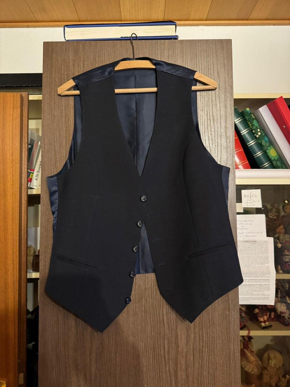 Pierre Cardin Completi: Pierre Cardin Anzug - 3 Teilig - Dunkelblau – Usato da Oberlunkhofen venduto da Moni1947 1