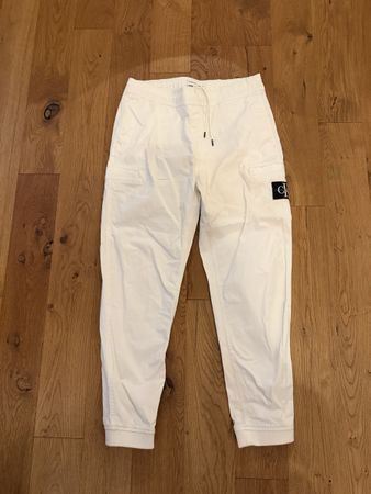 Calvin Klein Jeans Hose weiss Grösse L 