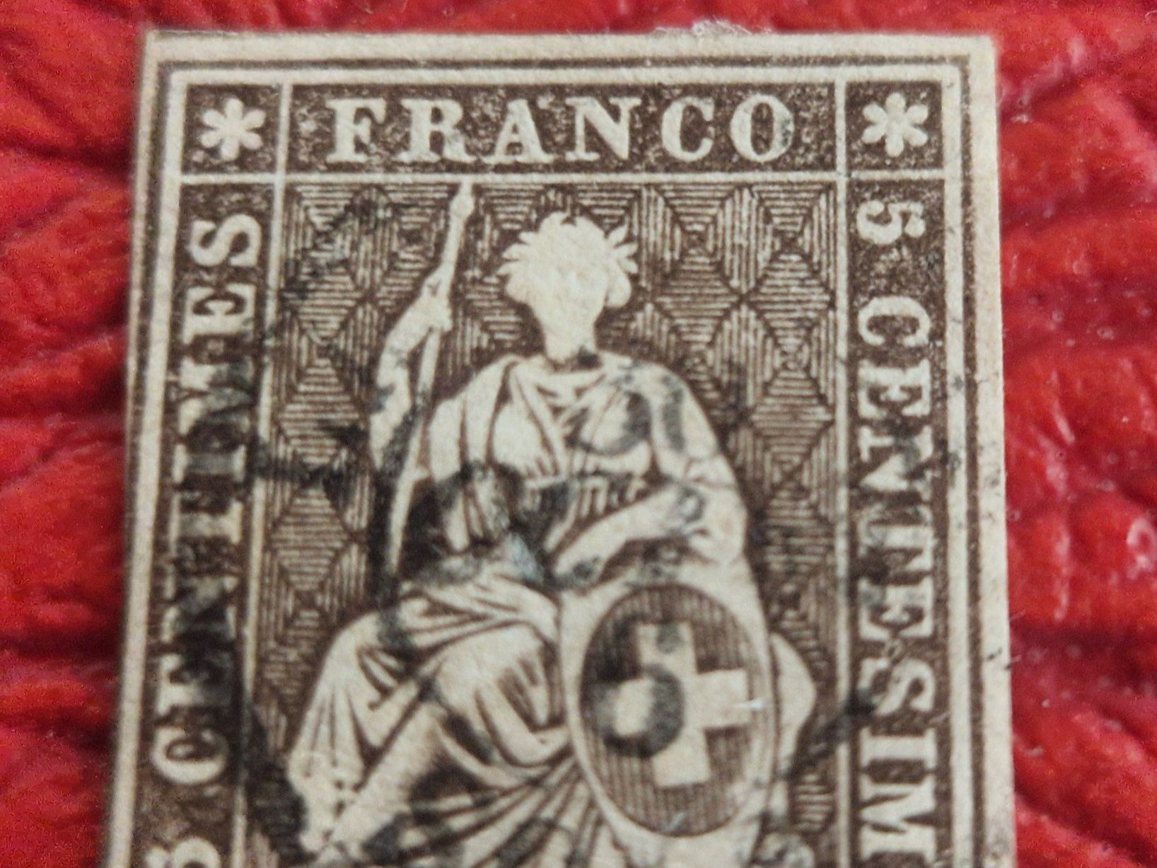 Tutti i francobolli: Strubel 22G, signiert, ab 1.- – Usato da Burgdorf venduto da Glossy01 1