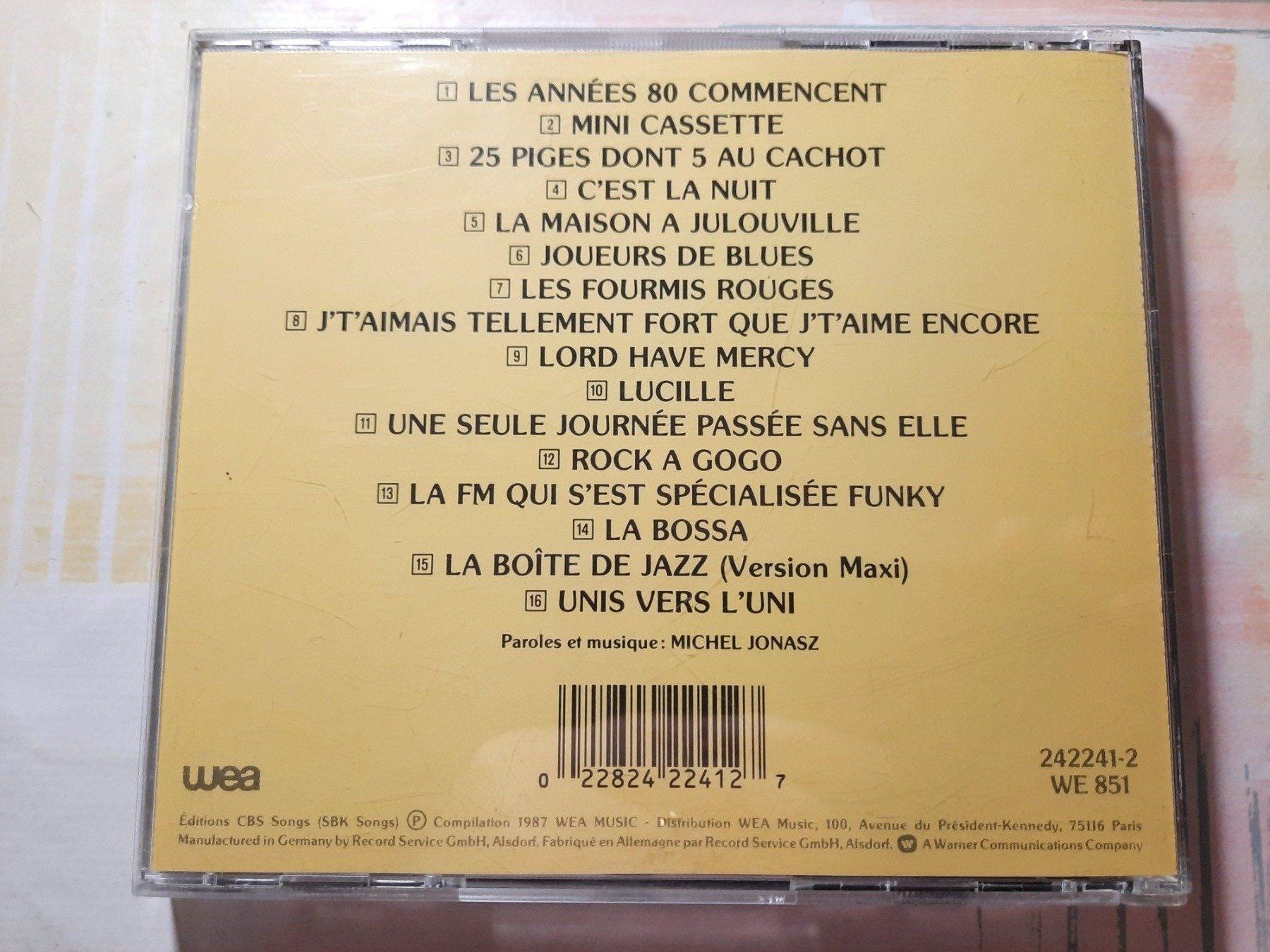 CDs: Cd Michel Jonasz - 80-85 Les indispensables – Gebraucht aus Pully von bro_n52j 1