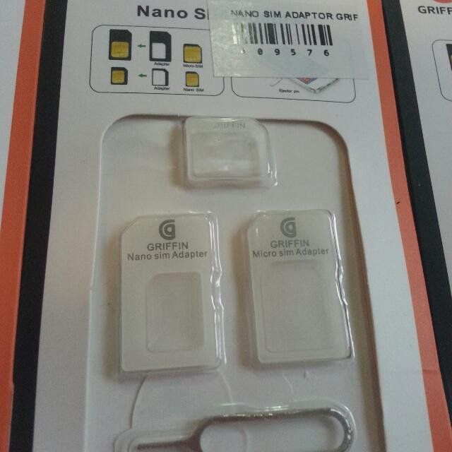 Laufwerke & Adapter: Nano SIM Adapter weiss – Neu und originalverpackt aus Basel von tniederlaender