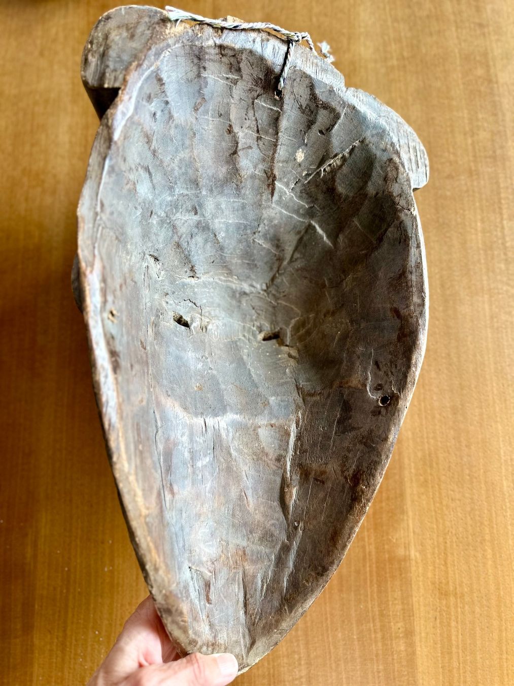 Internationale Kunst: Grosse afrikanische Holzmaske – Gabun / Fang-Stil – 43 cm – Gebraucht aus Zürich von hanvil100 3