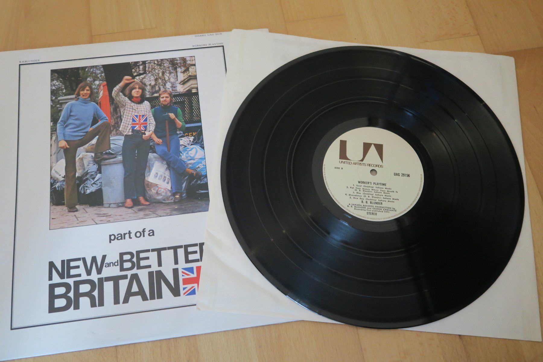 Schallplatten: B.B. Blunder – Workers' Playtime – Gebraucht aus Thun von Karibu70 3