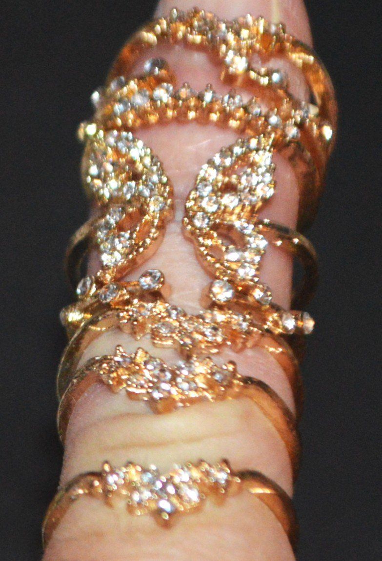 Altri gioielli: Ring Set D-861 – 8 Stück – Nuovo e nell'imballaggio originale da Goldiwil (Thun) venduto da han_v5b7 1