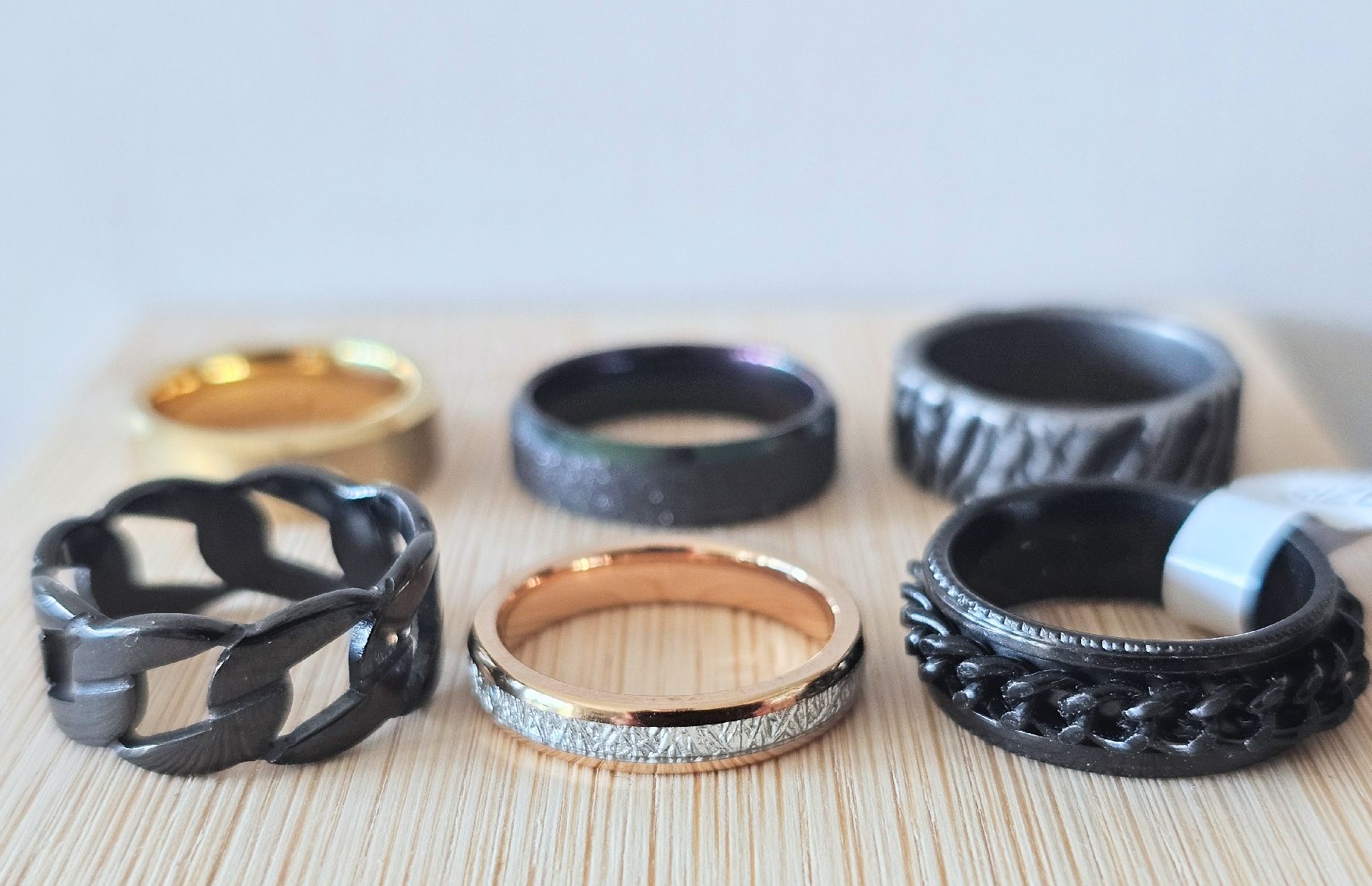 Altri gioielli: Herren Ring Set Edelstahl verschiedene Designs – Usato da Ettenhausen TG venduto da CH2300