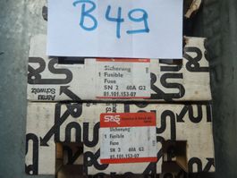Sicherung SN2 60A/500V G2 Stk.Fr. 2.00 (Nr.B49)