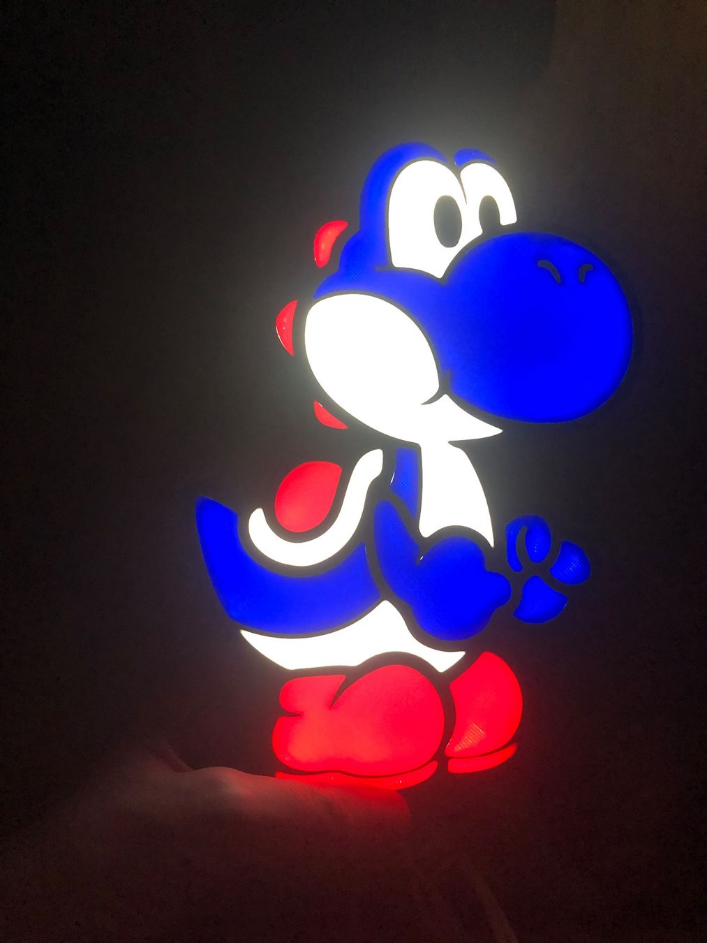 Lampade: Lampe Yoshi bleu Veilleuse LED – Nuovo (secondo la descrizione) da Noville venduto da Berlusconi55