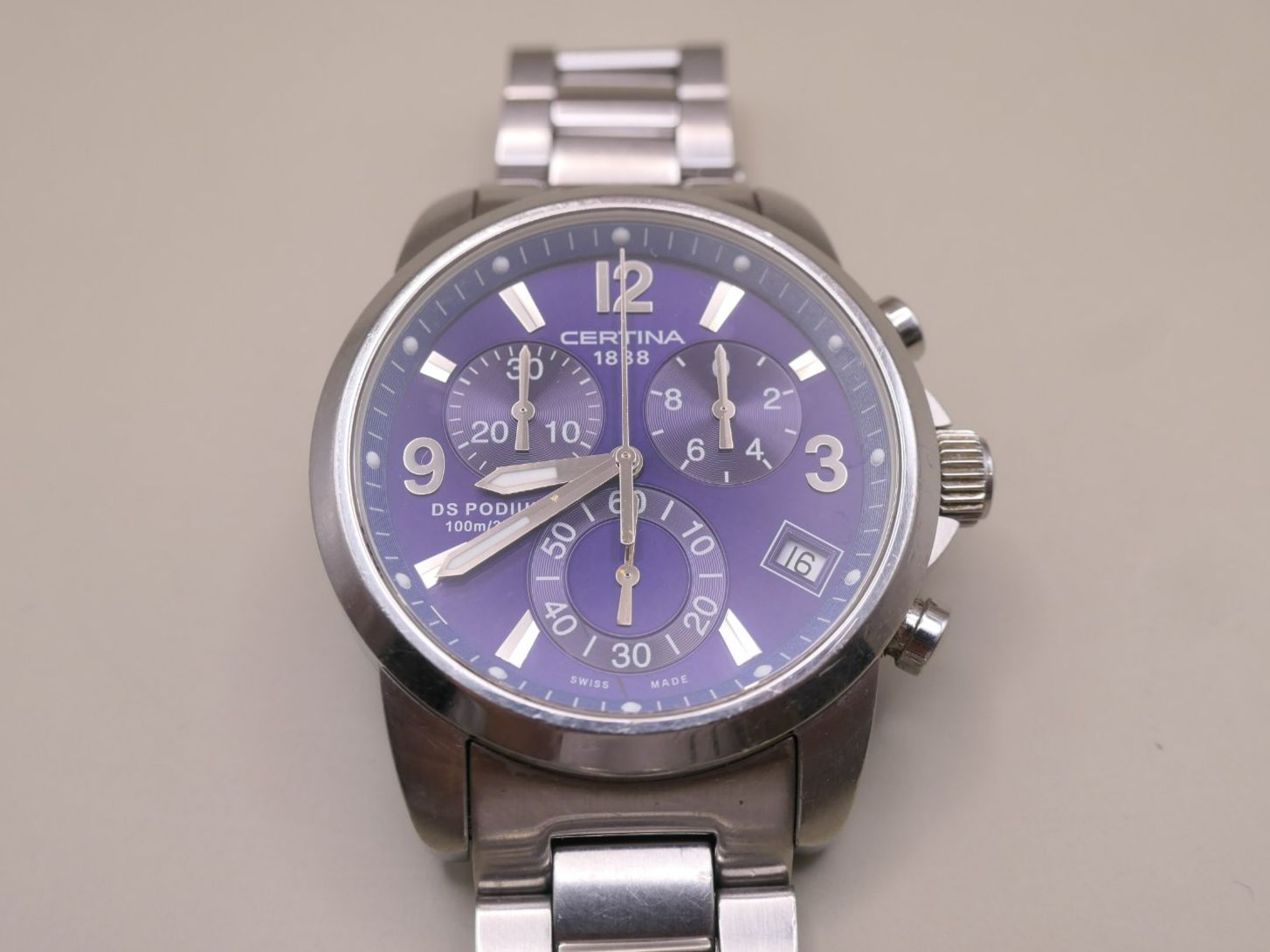 Certina Orologi: Certina DS Podium Chronograph, neue Batterie – Usato da Thun venduto da CHRONOTIKA