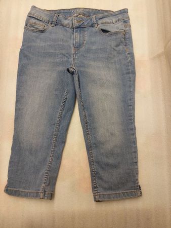 Jeans Orsay cropped bleu, taille 38, en excellent état